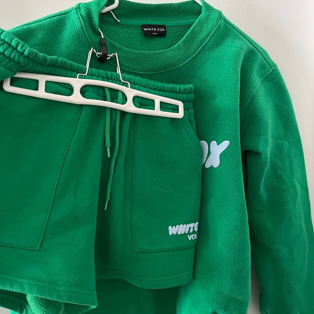 White Fox Sweat set